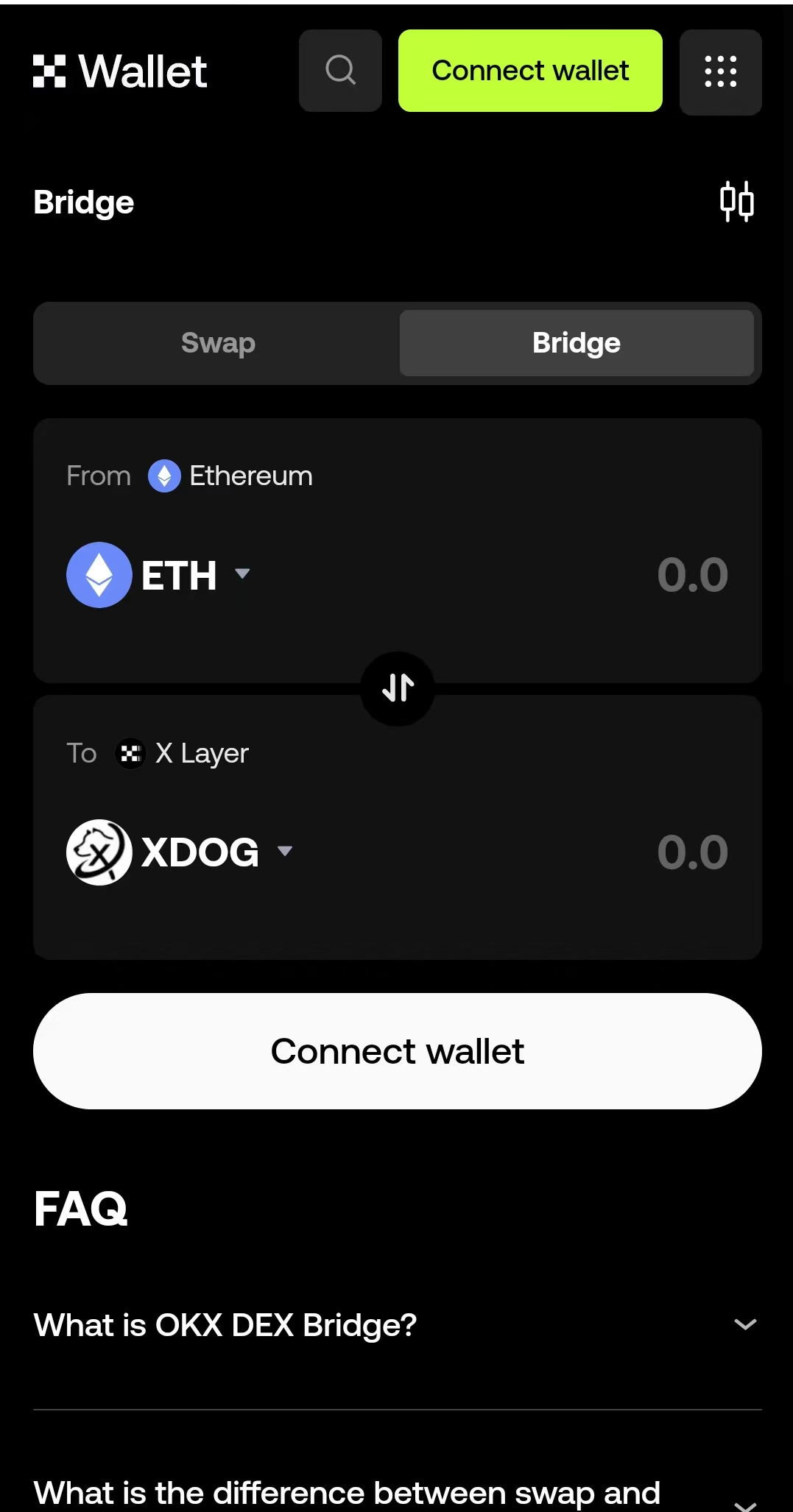 ETH to XDOG Bridge